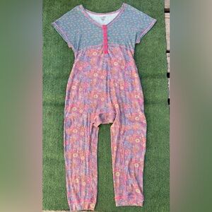 NATURAL LIFE Multicolor floral One Piece jumpsuit, size medium